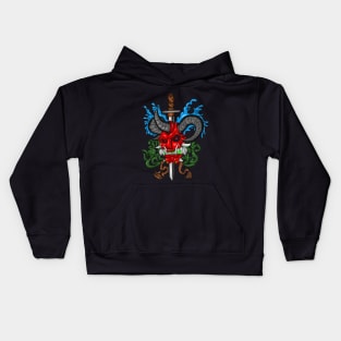 Toxic warriors Kids Hoodie